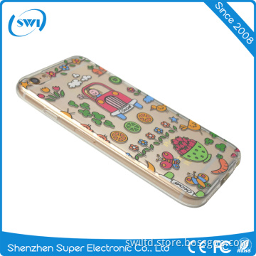 TPU Cases Embossment Craft Case for iPhone 6S